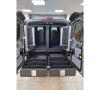 2 Compartments And Double Drawer Unit Combo Small Van
