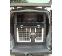 2 Compartments And Storage Locker Combo Small Van
